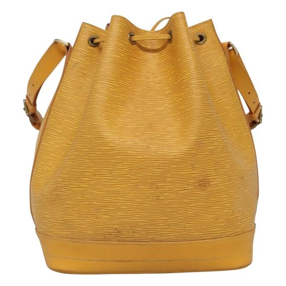 Louis Vuitton Noé Yellow Leather Shoulder Bag (Pre-Owned) - Picture 2 of 16